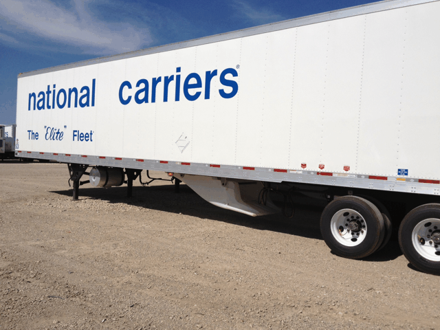 NCI No-Zone trailer helps educate the motoring public.