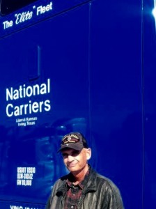 US Veteran and NCI company driver, Ron Wallett