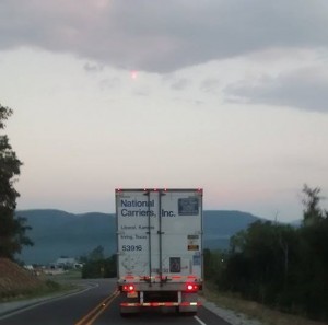 Arkansas Mtn back of trailer